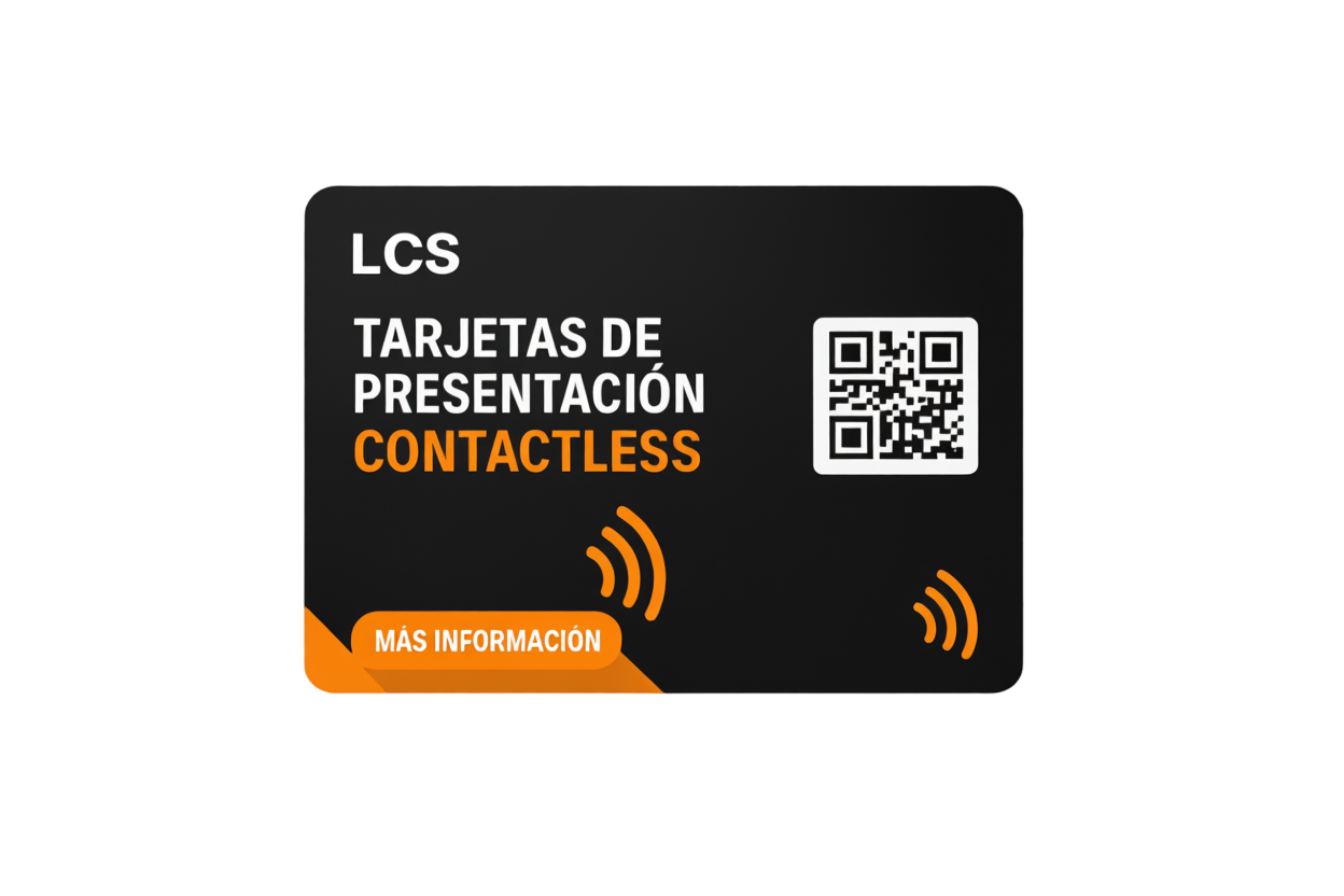 Tarjeta de Presentación Contactless LCS